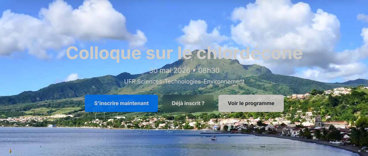 Colloque pluridisciplinaire  sur le chlordécone