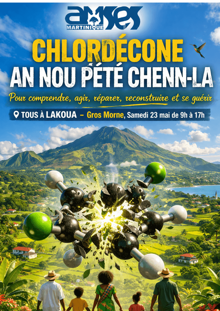 Journée Chlordécone – An nou pété chenn-la – 23 mai 2026